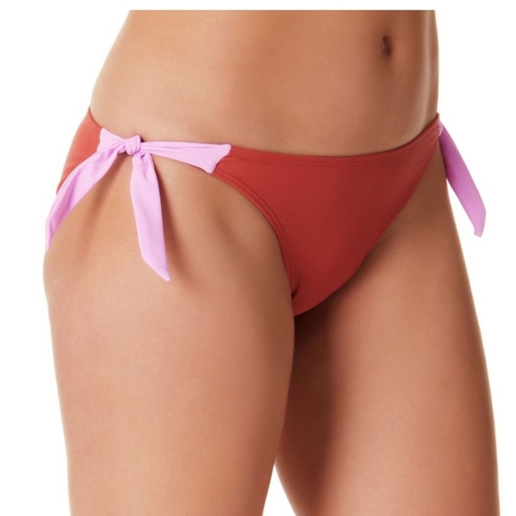 NOBO No Boundaries XL (15-17) Color Block Side Tie Bottoms - Picture 1 of 5